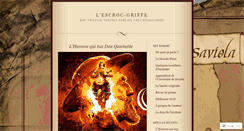 Desktop Screenshot of escroc-griffe.com